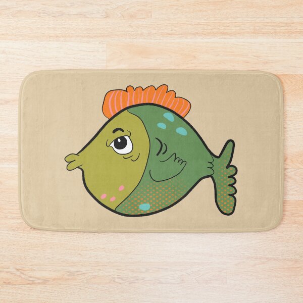 Item preview, Wooples the Tropical Fish designed and sold by yellowflowerhut.