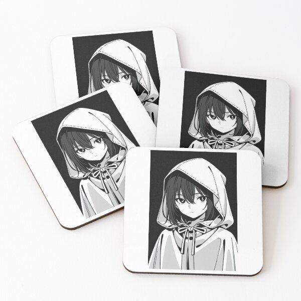 Item preview, Fashion - Man in White Hooded Cloak Hidden Face Streetwear Anime Variant 3 designed and sold by AnimeShin.