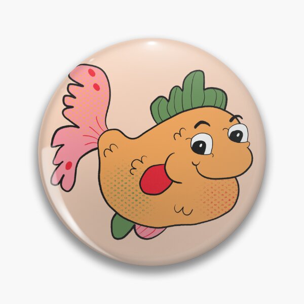 Item preview, Snubbles the Tropical Fish designed and sold by yellowflowerhut.