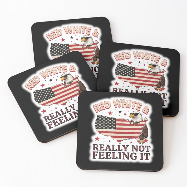 Item preview, Red White & Really Not Feeling It designed and sold by Naitsebas.