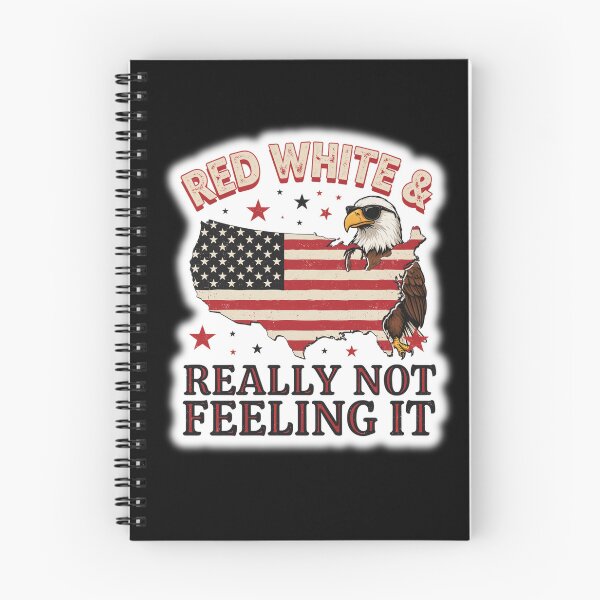 Item preview, Red White & Really Not Feeling It designed and sold by Naitsebas.