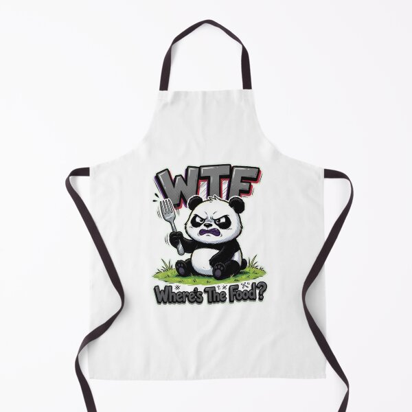 Item preview, Grumpy Panda WTF Where's The Food designed and sold by TshirtsOnline-.