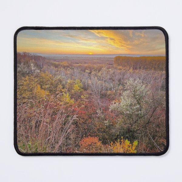 Item preview, autumnal valley at sunset designed and sold by psychoshadow.