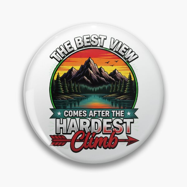 Item preview, The Best View After Hardest Climb Motivational designed and sold by TshirtsOnline-.