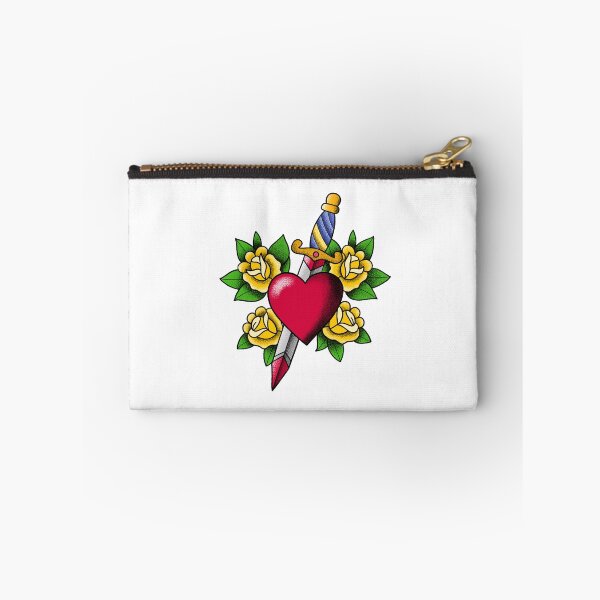Item preview, heart dagger + roses designed and sold by saacstix.