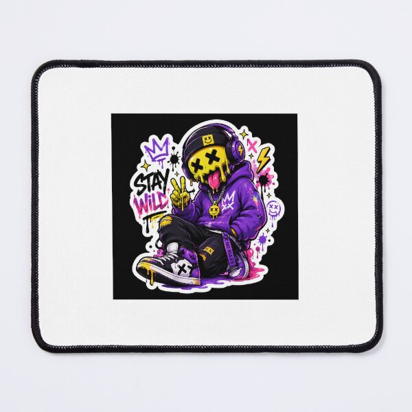 Item preview, STAY WILD – Gen Z Streetwear Sticker designed and sold by WebdevSticker.