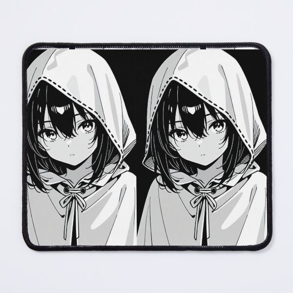 Item preview, Fashion - Man in White Hooded Cloak Hidden Face Streetwear Anime designed and sold by AnimeShin.