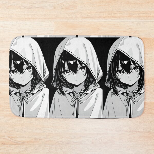 Item preview, Fashion - Man in White Hooded Cloak Hidden Face Streetwear Anime designed and sold by AnimeShin.