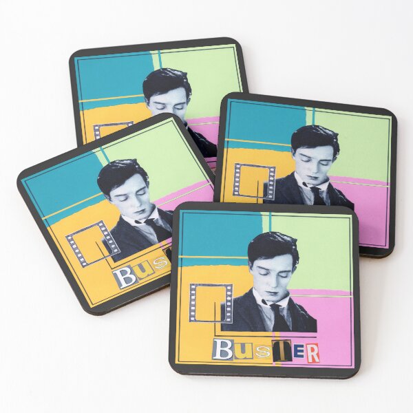 Item preview, Buster Keaton Quadrants Collage designed and sold by collageDP.
