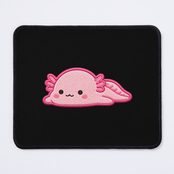 Item preview, Cute Axolotl Blob Embroidery Patch designed and sold by ColorSplash123.