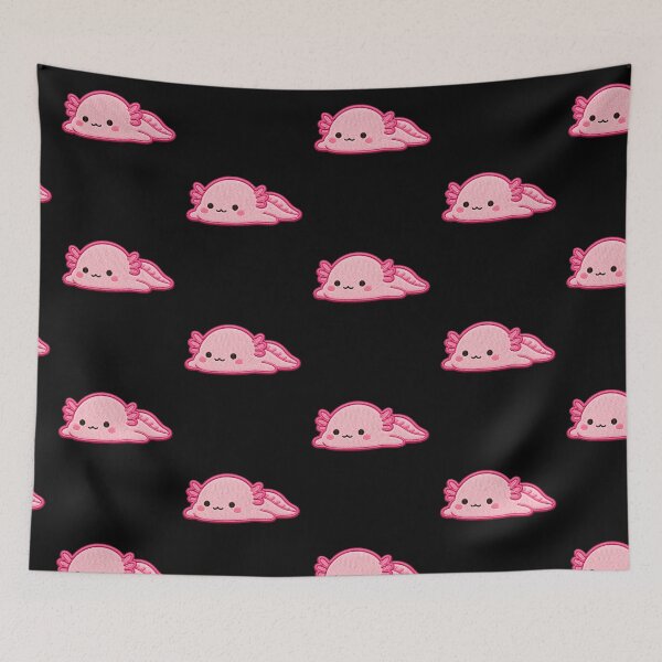 Item preview, Cute Axolotl Blob Embroidery Patch designed and sold by ColorSplash123.