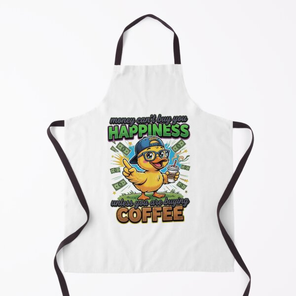 Item preview, Coffee Duck Money Can't Buy Happiness designed and sold by TshirtsOnline-.