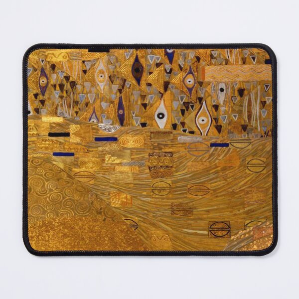 Item preview, Gustav Klimt Ode Abstract Gold designed and sold by CarolineeKnight.