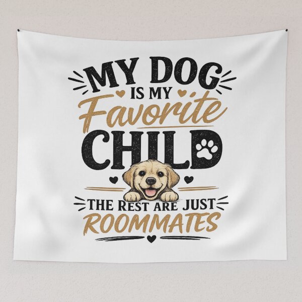 Item preview, My dog is my favorite child  designed and sold by Side Quest Co..
