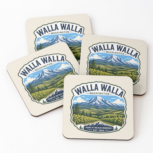 Item preview, Walla Walla, Washington - Mountain Vineyard designed and sold by Myra365Art.