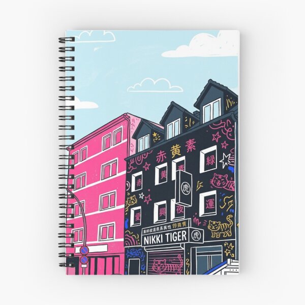 Item preview, “Nikki Tiger & the Sleep‑Deprived Pilgrim of Alleyway Destiny” designed and sold by Print Fiction.
