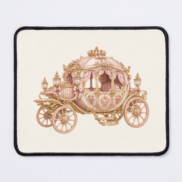 Item preview, Shabby Chic Princess Coach with Roses, Lace and Royal Elegance designed and sold by looplandger.