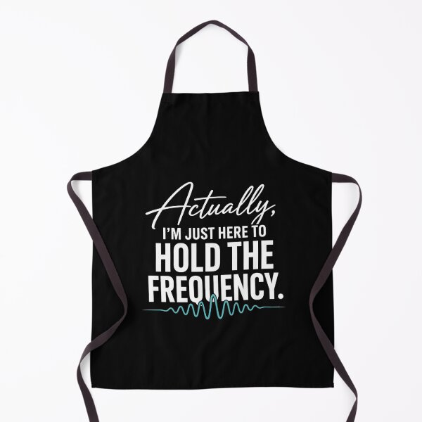 Item preview, Actually I'm Just Here to Hold The Frequency Funny energy meditation quote designed and sold by clothesy7.