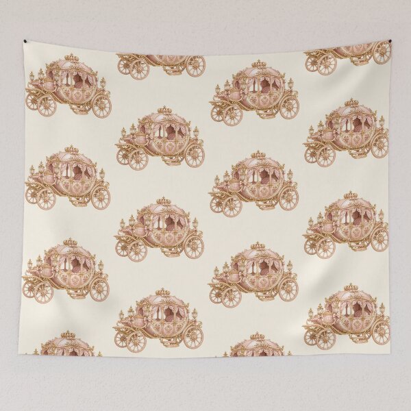 Item preview, Shabby Chic Princess Coach with Roses, Lace and Royal Elegance designed and sold by looplandger.