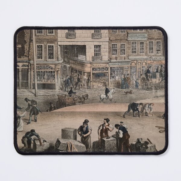 Item preview, LONDON STREET SCENE EARLY 1800s 19th CENTURY designed and sold by KALEIDOSCOPE UK.