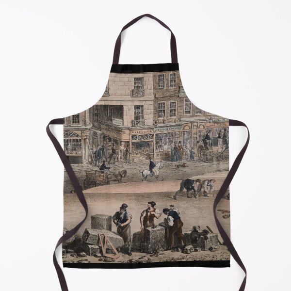 Item preview, LONDON STREET SCENE EARLY 1800s 19th CENTURY designed and sold by KALEIDOSCOPE UK.