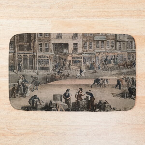 Item preview, LONDON STREET SCENE EARLY 1800s 19th CENTURY designed and sold by KALEIDOSCOPE UK.