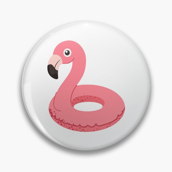 Item preview, Pink Flamingo Pool Float designed and sold by BetweenForms.