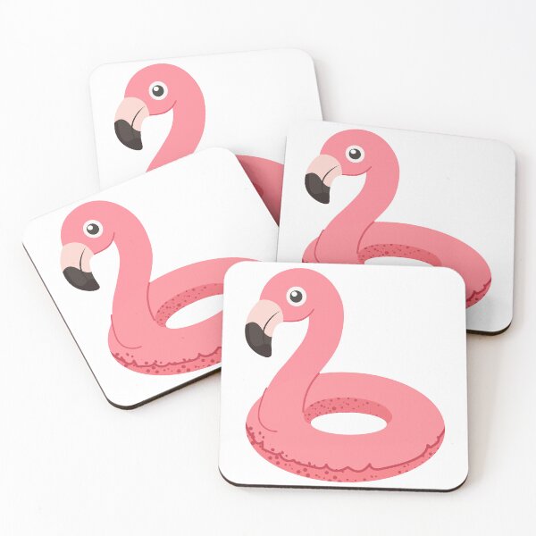 Item preview, Pink Flamingo Pool Float designed and sold by BetweenForms.