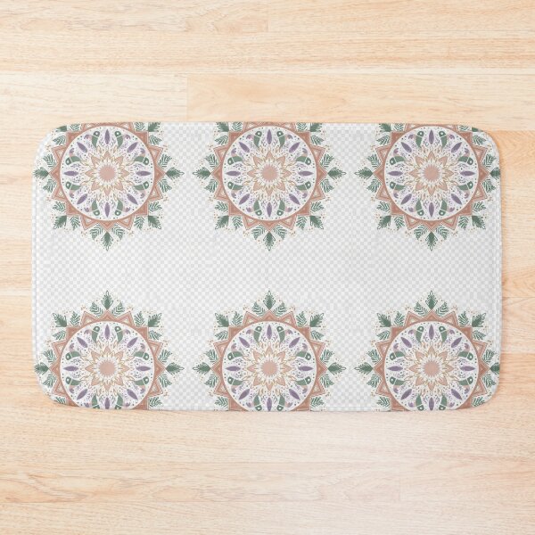 Item preview, Pastel Botanical Mandala Wall Art | Boho Floral Spiritual Decor designed and sold by GalleryPeak.