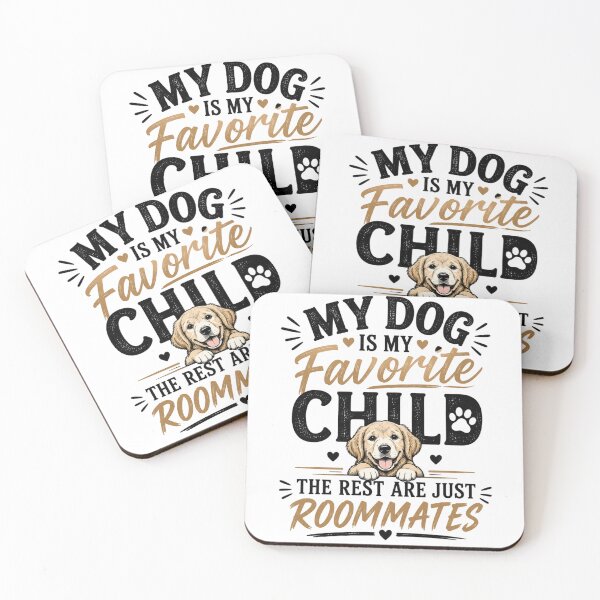 Item preview, My dog is my favorite child designed and sold by Side Quest Co..