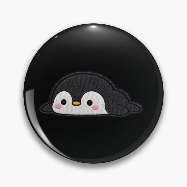 Item preview, Cute Penguin Blob Embroidery Patch designed and sold by ColorSplash123.
