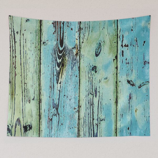 Item preview, Vintage Seaside Reclaimed Blue Green Wooden Boards Image designed and sold by DEC02.