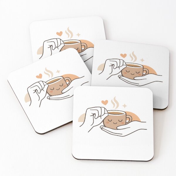 Item preview, Sign Language Coffee Lover Minimalist Hand Art designed and sold by MIROUZ2000.