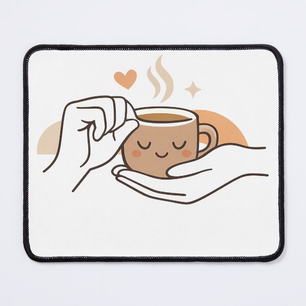 Item preview, Sign Language Coffee Lover Minimalist Hand Art designed and sold by MIROUZ2000.