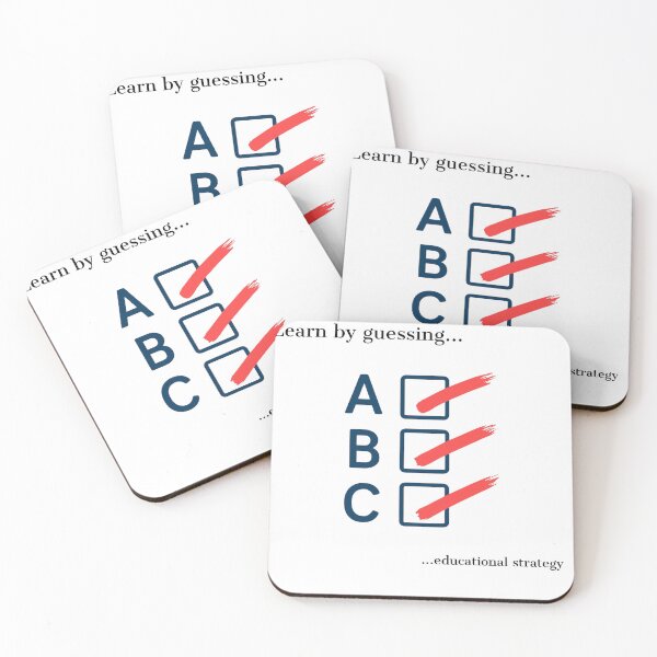 Item preview, Learn By Guessing Funny Student Multiple Choice Test designed and sold by FANTASYoDarknes.