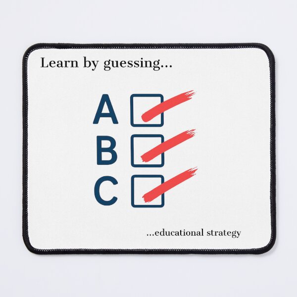 Item preview, Learn By Guessing Funny Student Multiple Choice Test designed and sold by FANTASYoDarknes.