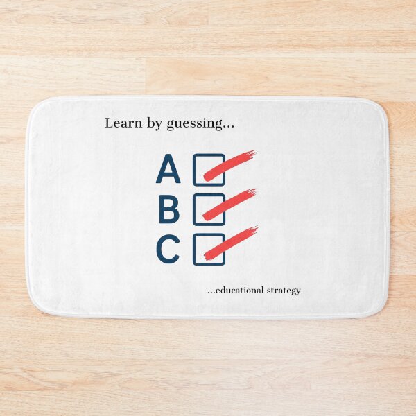 Item preview, Learn By Guessing Funny Student Multiple Choice Test designed and sold by FANTASYoDarknes.