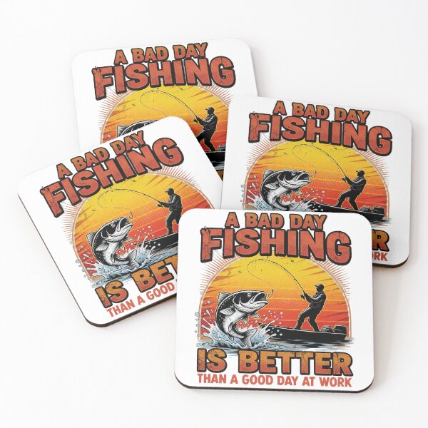 Item preview, Bad Day Fishing Better Than Work designed and sold by TshirtsOnline-.