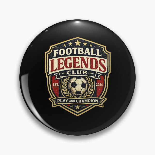Artikelvorschau, Football Legends Club Vintage entworfen und verkauft von ubeyeart.