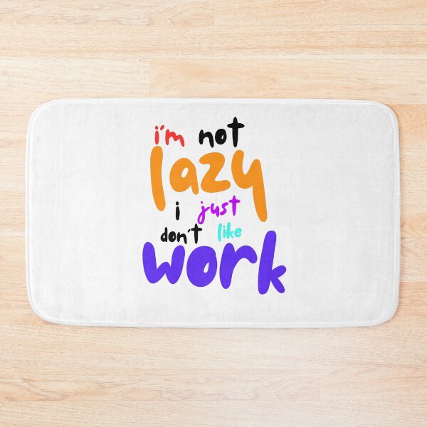 Item preview, Lazy dont work designed and sold by SAM-ART-PK.