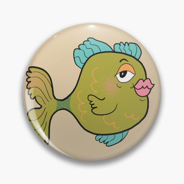 Item preview, Chonky the Tropical Fish designed and sold by yellowflowerhut.