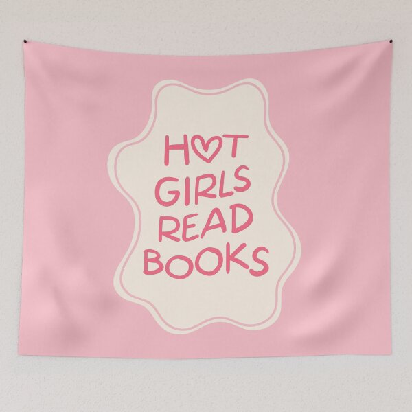 Item preview, Hot Girls Read Books designed and sold by soheedesigns.