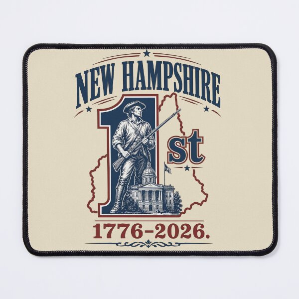 Item preview, New Hampshire 1st to Rebel 1776 T-Shirt designed and sold by rygenr8.