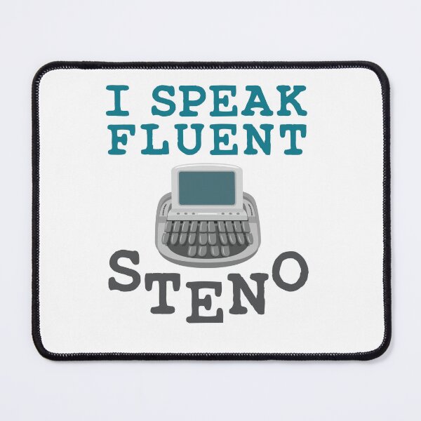 Item preview, I Speak Fluent Steno Funny Stenographer designed and sold by jaygo.