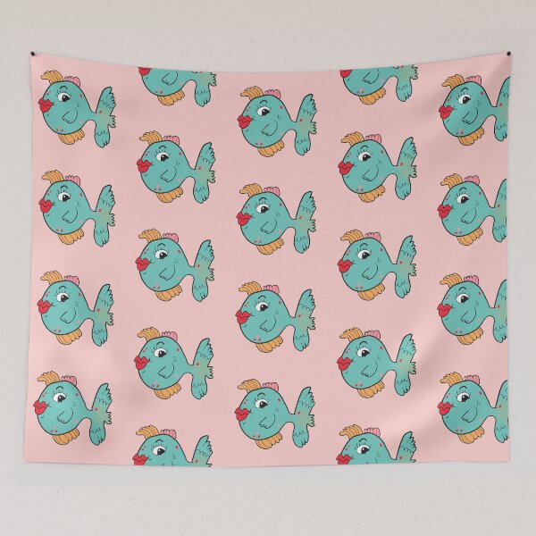 Item preview, Blooples the Tropical Fish designed and sold by yellowflowerhut.