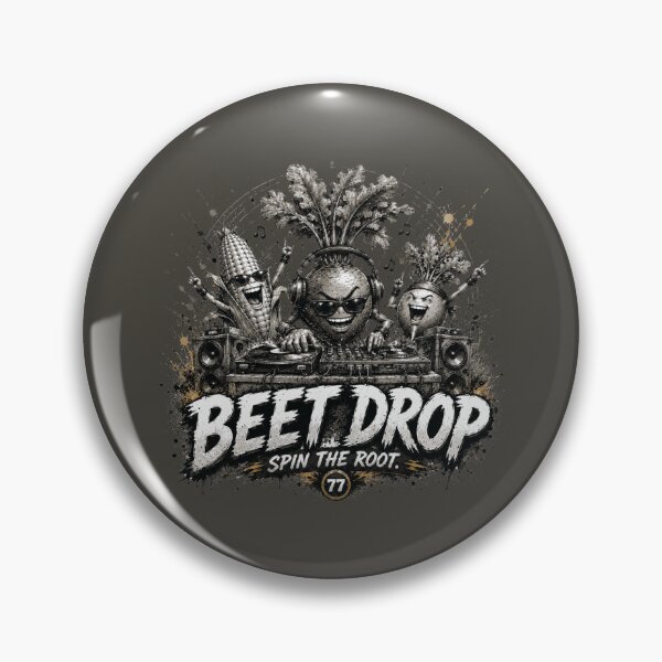 Item preview, Beet Drop – Spin the Root Funny Vegetable DJ Crew designed and sold by BlackSector77.