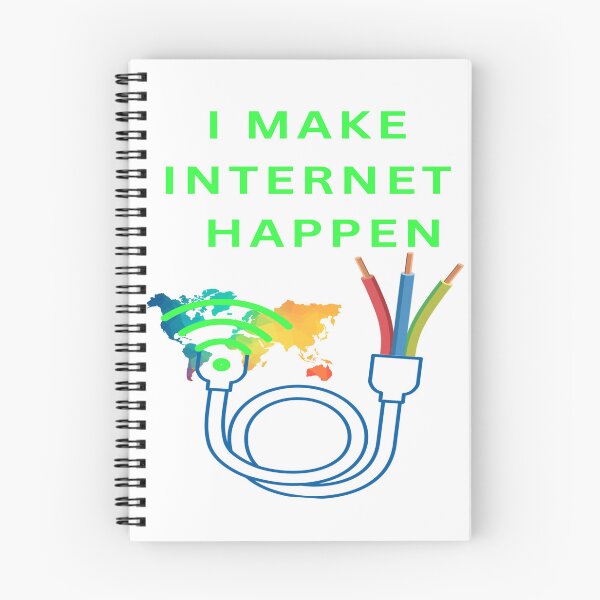 Item preview, I make internet happen designed and sold by FiberatWorkTechs.