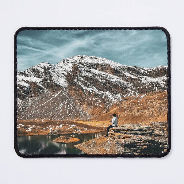 Item preview, Reflections of the Peak - Alpine Mountain Lake Poster designed and sold by GervaLTZS.