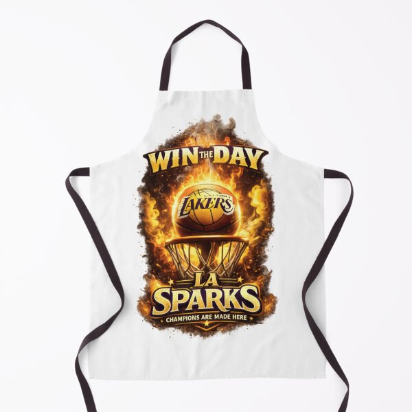 Item preview, LA Sparks Win The Day Basketball Championship Fire Graphic designed and sold by CatLovers Studio.