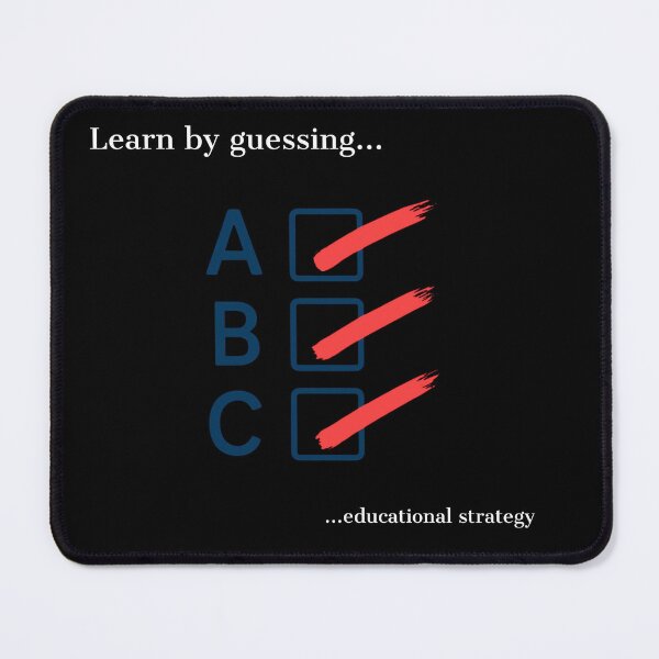 Item preview, Learn By Guessing Funny Student Multiple Choice Test designed and sold by FANTASYoDarknes.